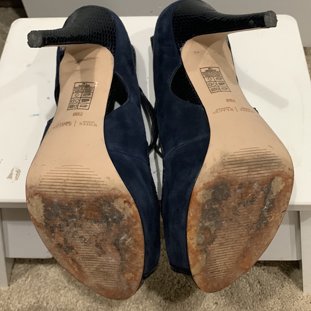 WHBM - High heels Royal Blue - Picture 4 of 5